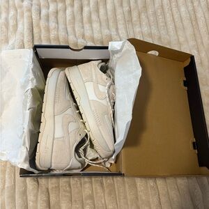 Nike Cream AF1 Wild Sneakers